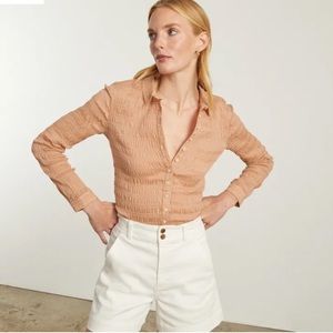 Everlane Button Smock Top - Size 0